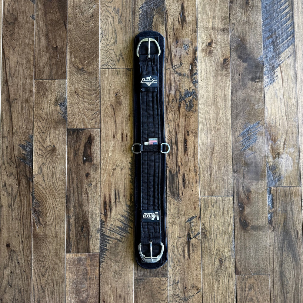 Professional’s Choice VenTECH Western Cinch 34” Black Neoprene Horse Girth
